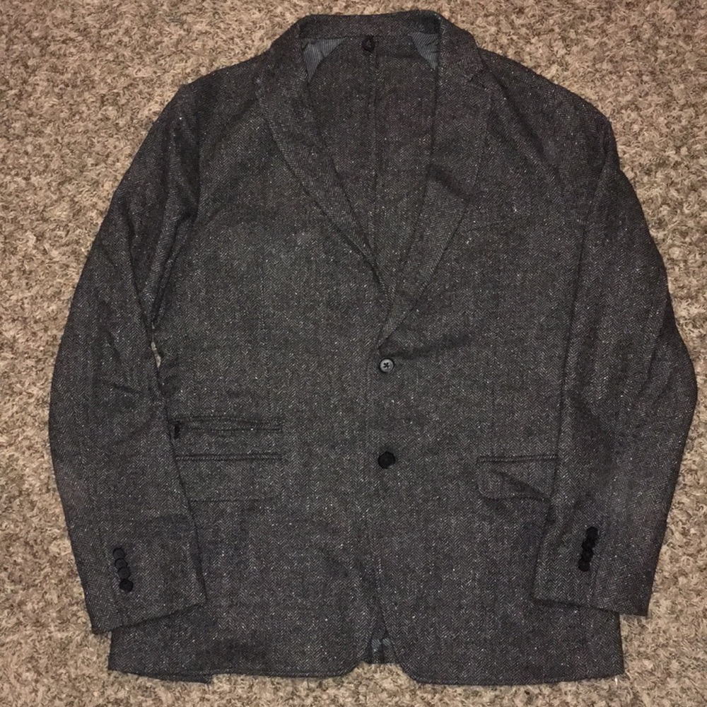 Banana republic fleece blazer